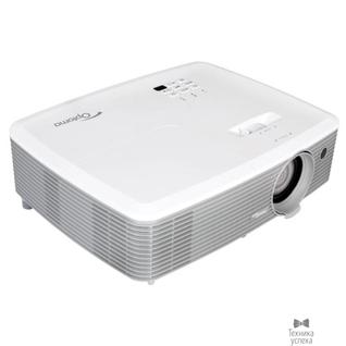 Optoma Optoma W400 Проектор DLP, WXGA (1280*800), 4000 ANSI Lm, 22000:1; TR 1.55 - 1.73:1; HDMI x2; MHL; VGA IN; Composite; Audio IN 3,5mm; VGA Out; Audio Out; RS232; USB A Power (5V-1A); 2W; 29/30 Db; 2,41