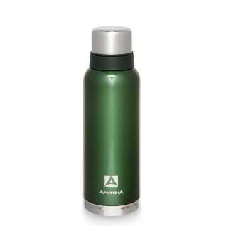 Термос Арктика 1.2 литра, американский дизайн, с узким горлом, зеленый 106-1200 Термосы Арктика
