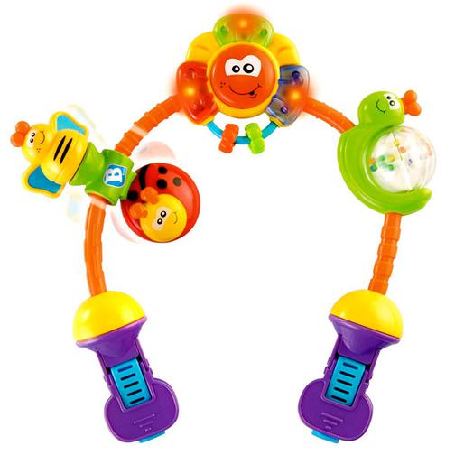 Развивающие игрушки для малышей B kids B kids 073594 Детская игрушка для коляски "Удивительная радуга" 42385704