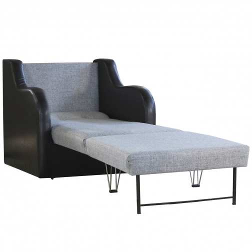 Кресло-кровать Шарм-Дизайн Классика В Мальта серая 37365879
