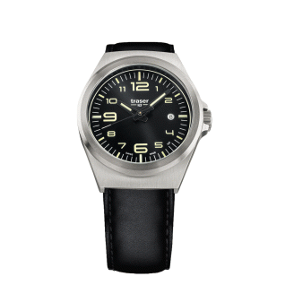 Часы Traser P59 Essential M BlackD, кожаный ремешок