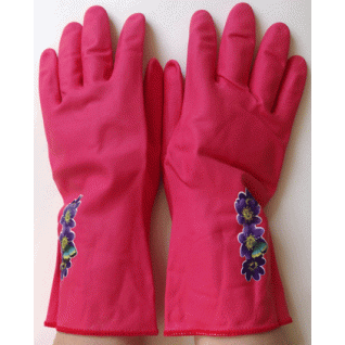 Хозяйственные перчатки и рукавицы Duramitt Перчатки хозяйственные удлиненные VC розовые, размер L NW-VC-P