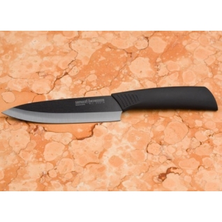 Керамические ножи, овощечистки. Подставки для ножей. Продукция Samura. Samura Нож универсальный керамический Samura 125 мм черная керамика NW-SC-0021B