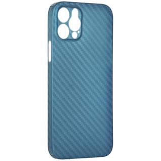 Чехол-накладка карбоновая K-Doo Air Carbon 0.45мм для Iphone 12 Pro (6.1") Синяя