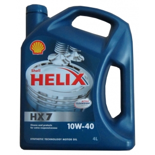 Shell Масло моторное HELIX HX7 10w40 SJ/CF п/синт (4л)