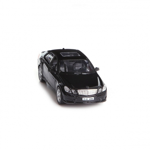 Инерционная коллекционная машинка Mercedes Benz E63 AMG, черная, 1:32 RMZ City 37717952