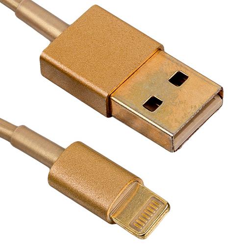 USB дата-кабель для LIGHTNING TO USB CABLE (1.0 м) (для iOS9) золотой Прочие 42302587