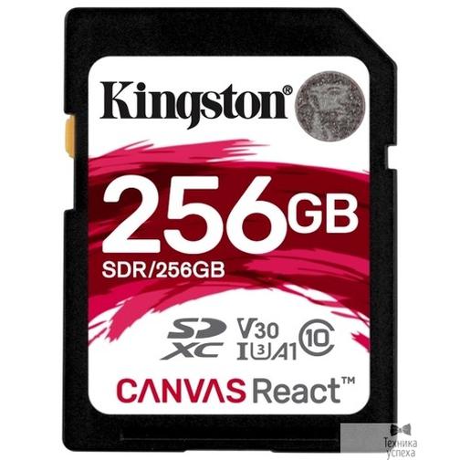Kingston SecureDigital 256Gb Kingston SDR/256GB SDXC Class 10 UHS-I U3 Canvas React 38705812