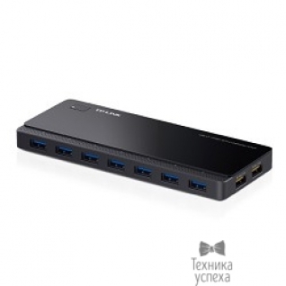 Tp-link TP-Link UH720 Концентратор, 7 портов USB 3.0 Hub with 2 power charge ports (2.4A Max), Desktop, a 12V/4A Power Adapter included