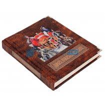 Книга подарочная в обложке из натуральной кожи "Дом Романовых"