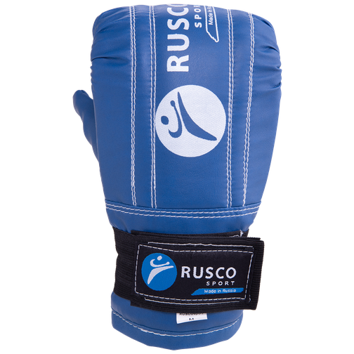 Перчатки снарядные, кожзам, синий Rusco размер S 42219854 4