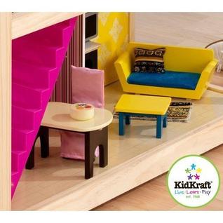 Кукольный домик для Барби "Самый роскошный" (So Chic) с мебелью 45 элементов, на колесиках