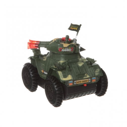 Пластиковый танк Super Chariot (свет, звук) Shenzhen Toys 37720520 2