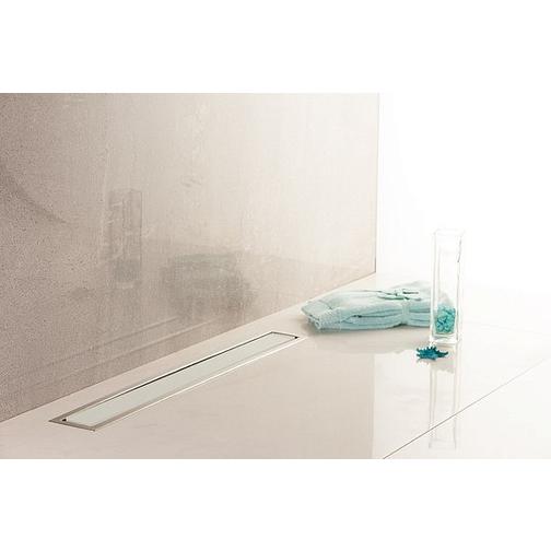 Душевой лоток Pestan Confluo Premium Line 550 белое стекло/сталь 38052306 6