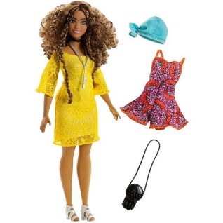 Куклы и пупсы Mattel Barbie Mattel Barbie FJF70 Барби Игра с модой Куклы & набор одежды