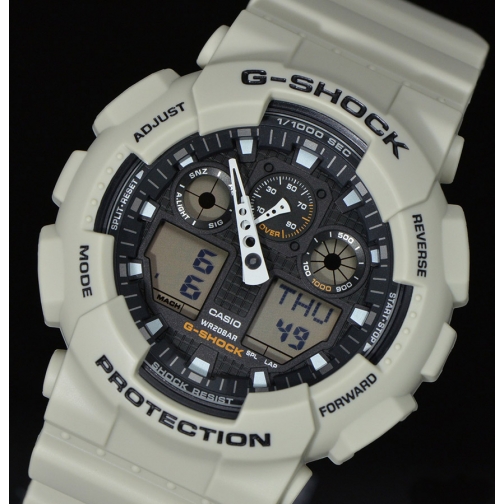 Часы Casio песочно-серые GA-100SD-8A / GA-100SD-8AER 37687010 1