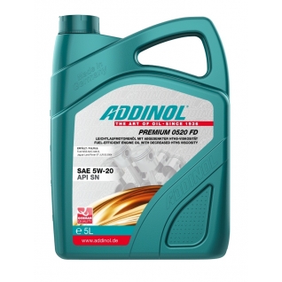 Моторное масло Addinol Premium 0520 FD 5W20 5л