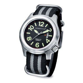 Часы Momentum Steelix Mineral (полосатый нато) Momentum by St. Moritz Watch Corp