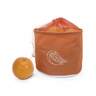 Сумка для хранения цитрусовых оранжевая
