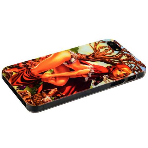 Чехол-накладка UV-print для iPhone SE/ 5S/ 5 пластик (18+) тип 005 42530803