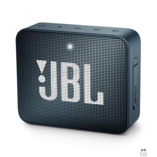 Jbl JBL GO 2 синий 3W 1.0 BT/3.5Jack 730mAh (JBLGO2NAVY) 37906260