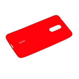 Чехол-накладка силиконовый Cherry матовый 0.4mm & пленка для Xiaomi Redmi 5 (5.7") Красный