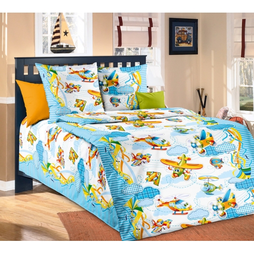 Текс-Дизайн Комплект Детского постельного белья От Винта! 1,5 спальный, бязь 37659968