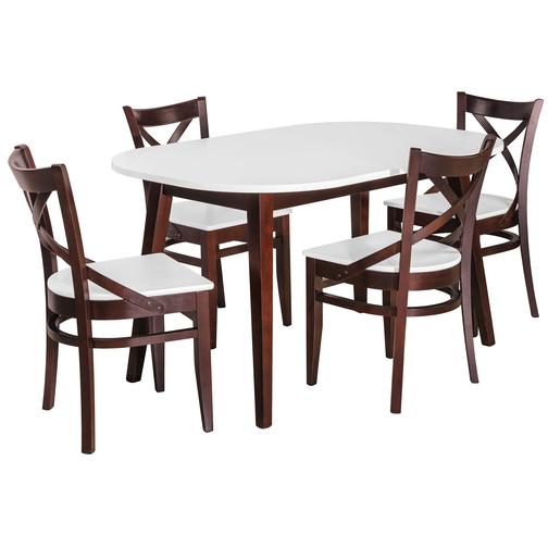 Обеденная группа для столовой и гостиной ПМ: Квинта-Мебель Обеденная группа Арко + Бревис жесткий 42747990 2