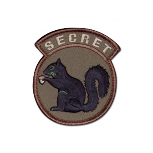 Mil-Spec Monkey Нашивка MilSpecMonkey Secret Squirrel, цвет лесной 5018505