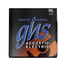 Струны металлические GHS WB-XL White Bronze 11-48