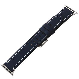 Ремешок кожаный COTEetCI W35 Homag Leather Band (WH5258-BL) для Apple Watch 40мм/ 38мм Синий