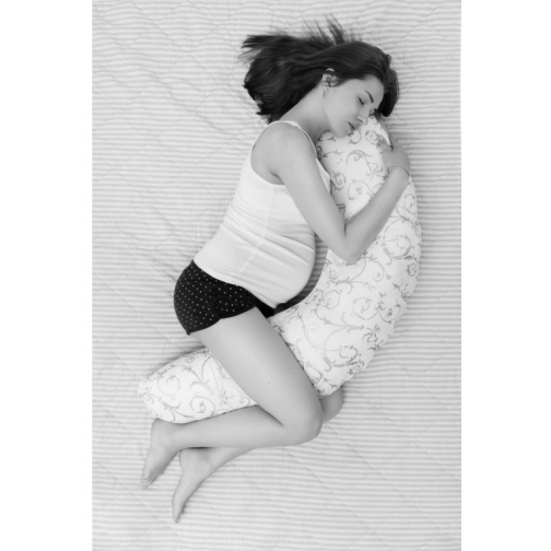 Подушка для беременных и кормящих, серая со звездами Roxy-Kids 37717918 5