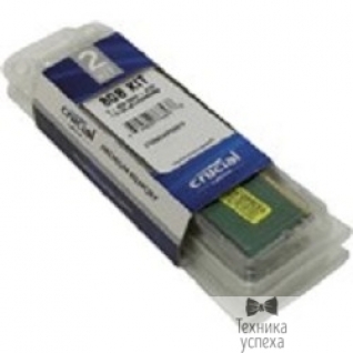 Crucial Crucial DDR4 DIMM 8GB Kit 2x4Gb CT2K4G4DFS8213 PC4-17000, 2133MHz