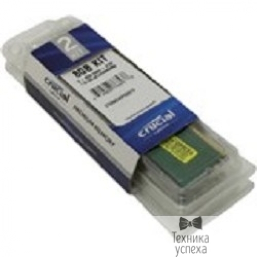 Crucial Crucial DDR4 DIMM 8GB Kit 2x4Gb CT2K4G4DFS8213 PC4-17000, 2133MHz 7244237