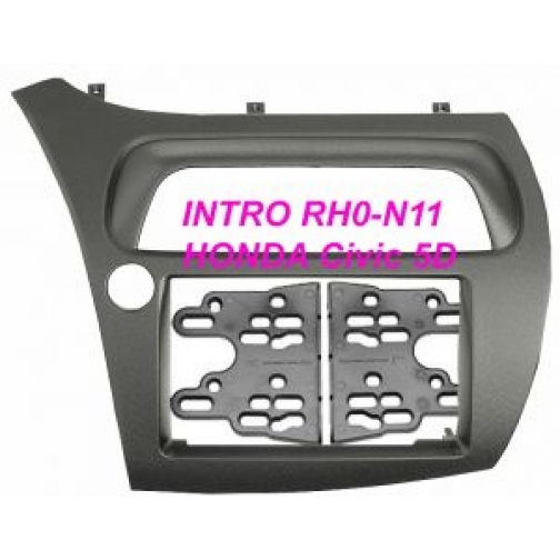 Переходная рамка Intro RHO-N11 для Honda Civic 06+ 2DIN (H/B 5D) Intro 834981 1
