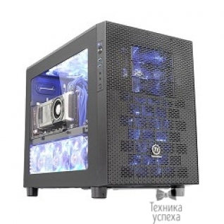 Thermaltake Case Tt Core X2 CA-1D7-00C1WN-00 mATX Cube/ win/ black/ USB 3.0/ no PSU