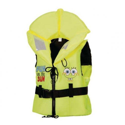 Marinepool Спасательный детский жилет Marinepool Sponge Bob ISO 100N желтый 20 - 30 кг 1206188