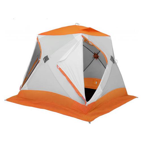 Зимняя палатка Лотос Куб 3 Классик А8 (оранжевая) (+ Дарим комплект ввертышей для палаки.) Lotos 42313290