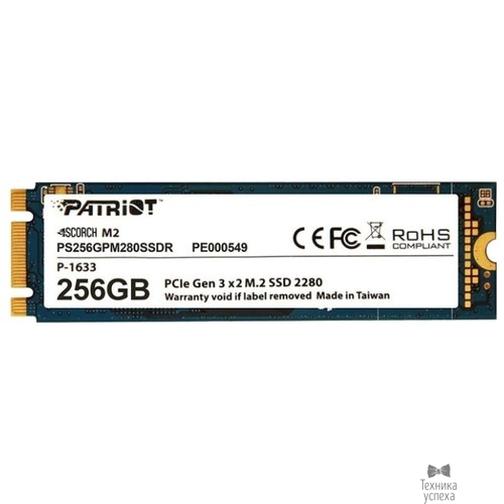 Patriot Patriot SSD M.2 256Gb SCORCH PS256GPM280SSDR 42296525