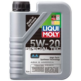 Моторное масло LIQUI MOLY Special Tec AA (Leichtlauf Special AA) 5W-20 1 литр