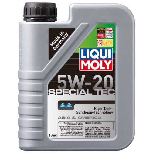 Моторное масло LIQUI MOLY Special Tec AA (Leichtlauf Special AA) 5W-20 1 литр 5927040