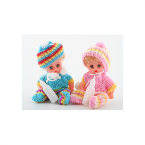 Набор Sweet Baby с двумя пупсами в вязаной одежде, 17 см Shenzhen Toys 37720367