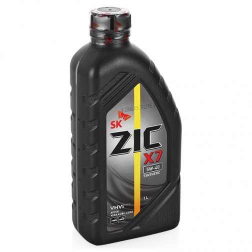 Моторное масло ZIC X7 5W40 1л 5921547
