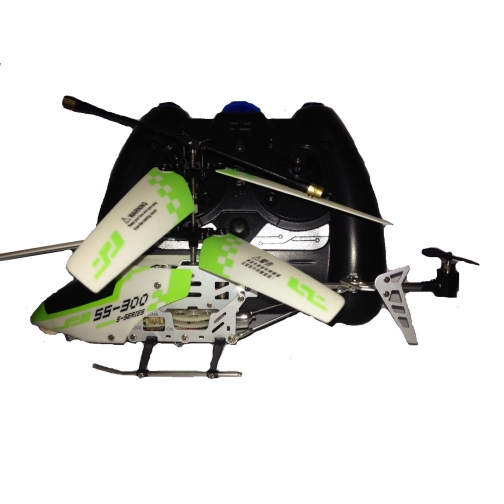 (УЦЕНКА) Вертолет на ИК-управлении S-Series (на аккум., свет), зеленый 37738130 1