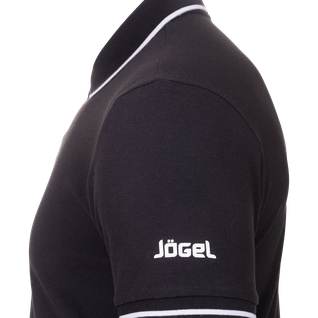 Поло Jögel Jpp-5101-061, черный/белый размер M