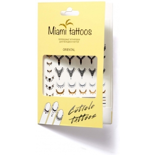 Miami tattoos - Флэш тату для пальцев и ногтей Oriental
