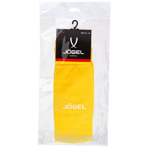 Гетры футбольные Jögel Essential Ja-006, желтый/серый размер 32-34 42222671