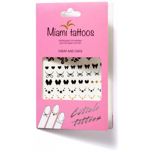 Miami tattoos - Флэш тату для пальцев и ногтей Cheap and Chick 2146246