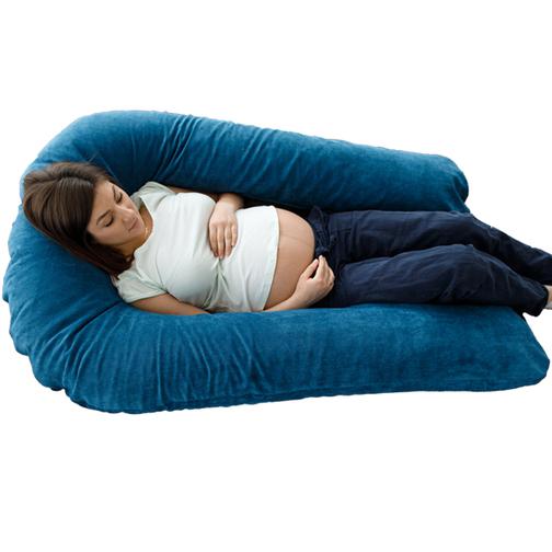 Подушка для беременных U-образная Синий мкв DreamBag 39680083 4