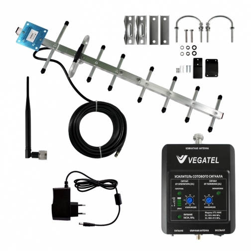 Усилитель сотовой связи VEGATEL VT2-900E-kit (LED) VEGATEL 9251861